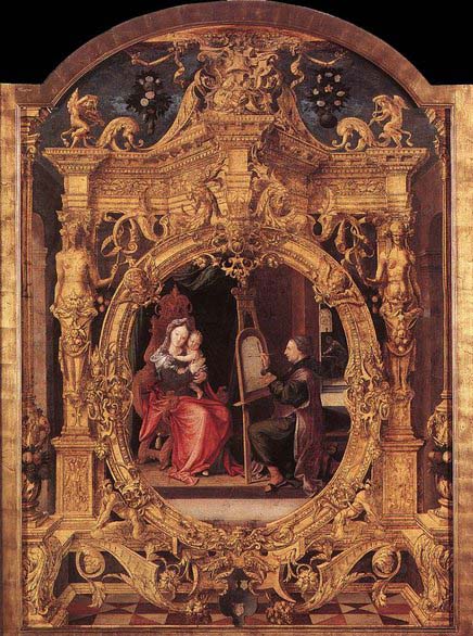 St Luke Painting the Virgin